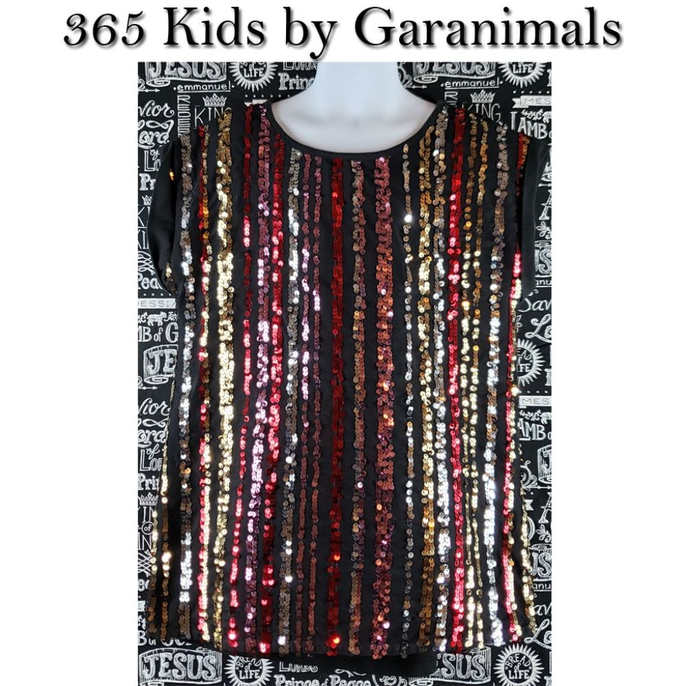 365 Kids by Garanimals Sequins Top Size 10